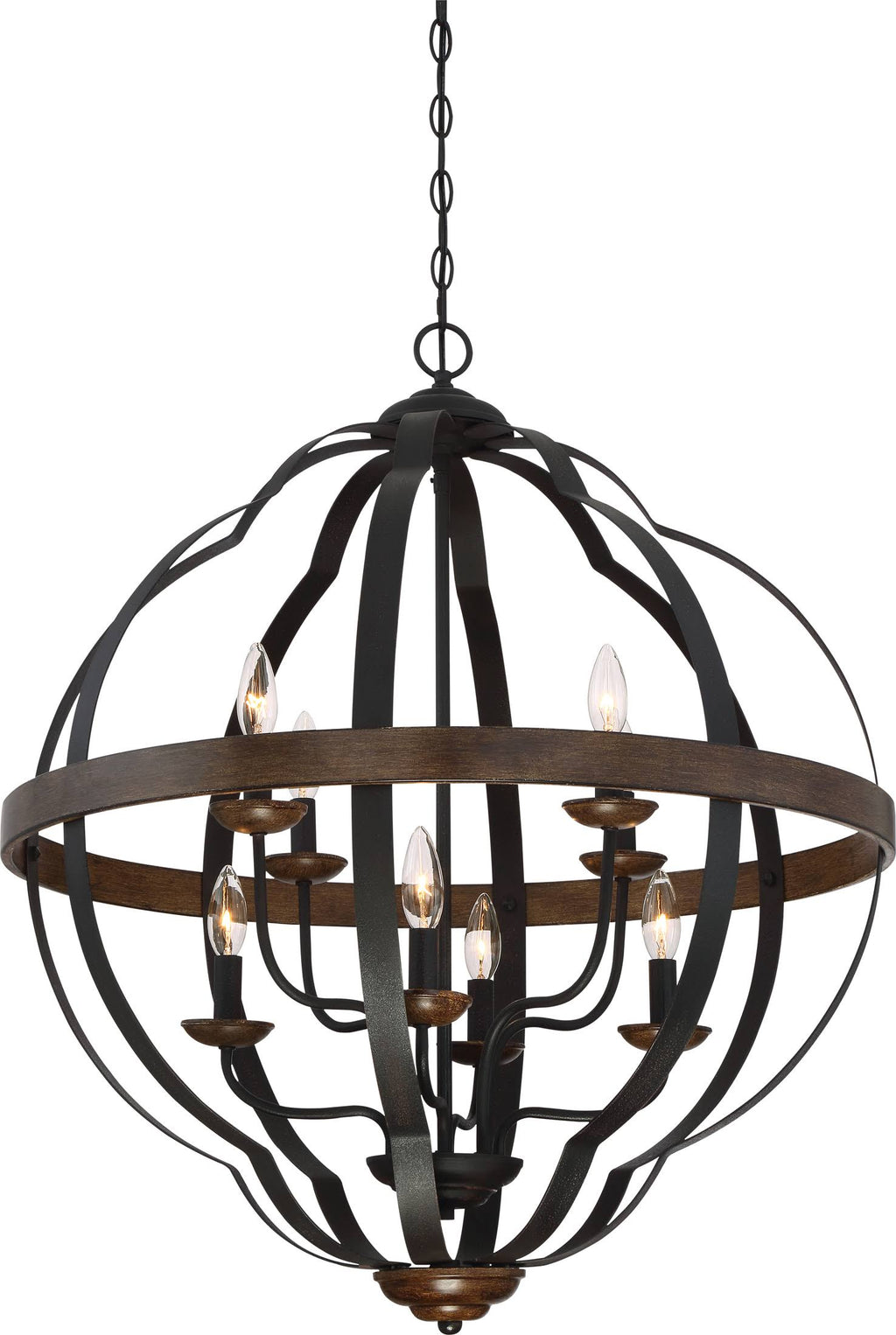 Black Chandelier Light B260