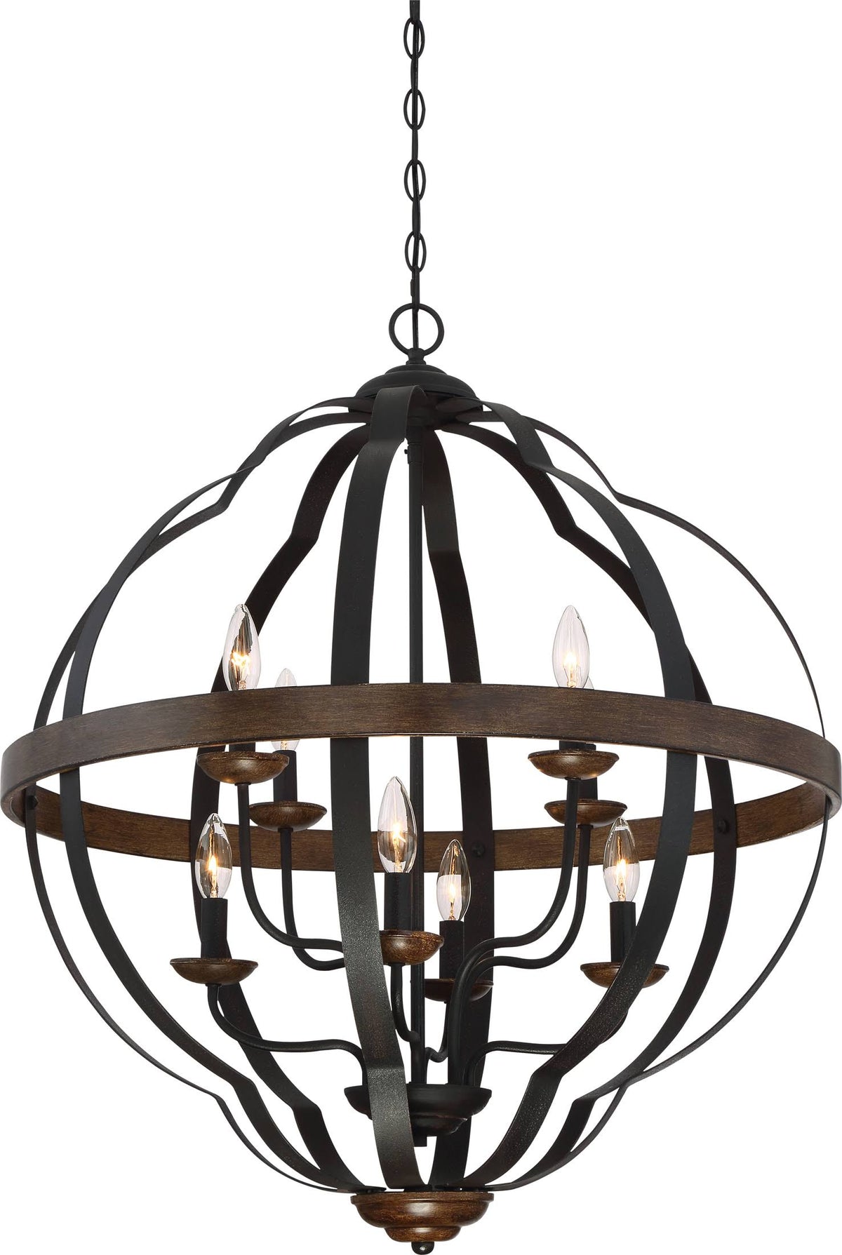 Black Chandelier Light B260