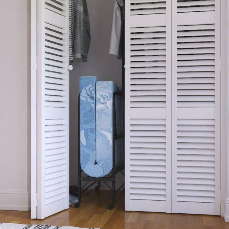 Folding Bed Cot with Foam Mattress R919781