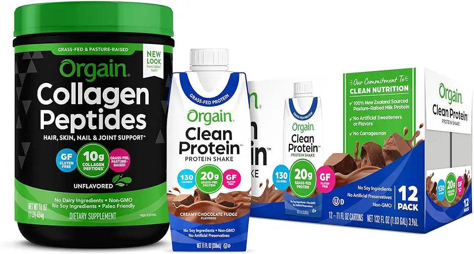 Grass Fed Hydrolyzed Collagen Peptides Protein Powder X5149