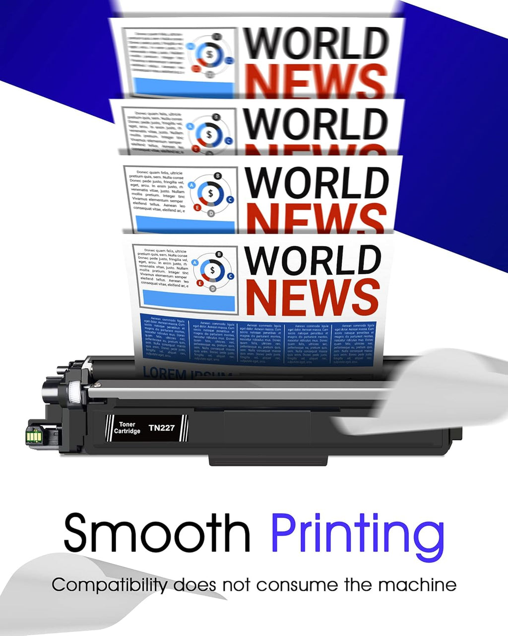 Compatible Toner Cartridge Replacement 4 Pack G420