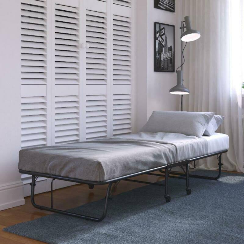 Folding Bed Cot with Foam Mattress R919781