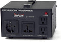 2000 Watt Voltage Converter Transformer with Circuit Breaker Protection H564