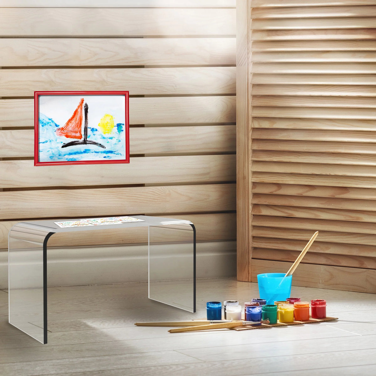 Acrylic Side Table Y6707