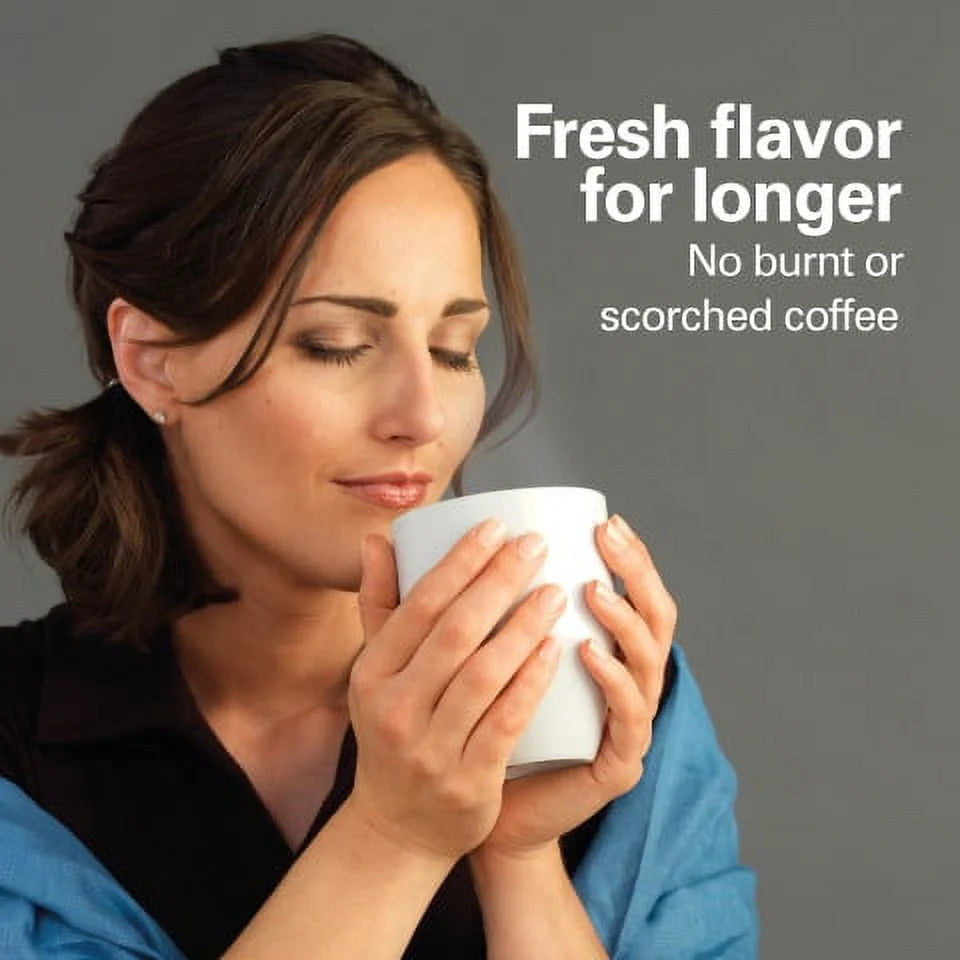 12-Cup Stainless Steel Coffeemaker H108