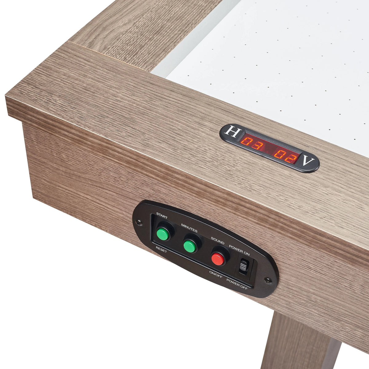84 Wood Finish Air Hockey Table Y94113