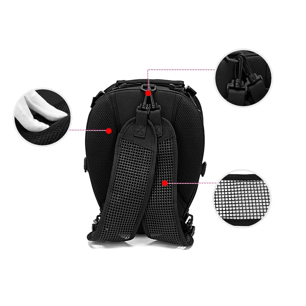 Motorcycle Tail Bag 30L-40L Waterproof Rear Seat Bag R258