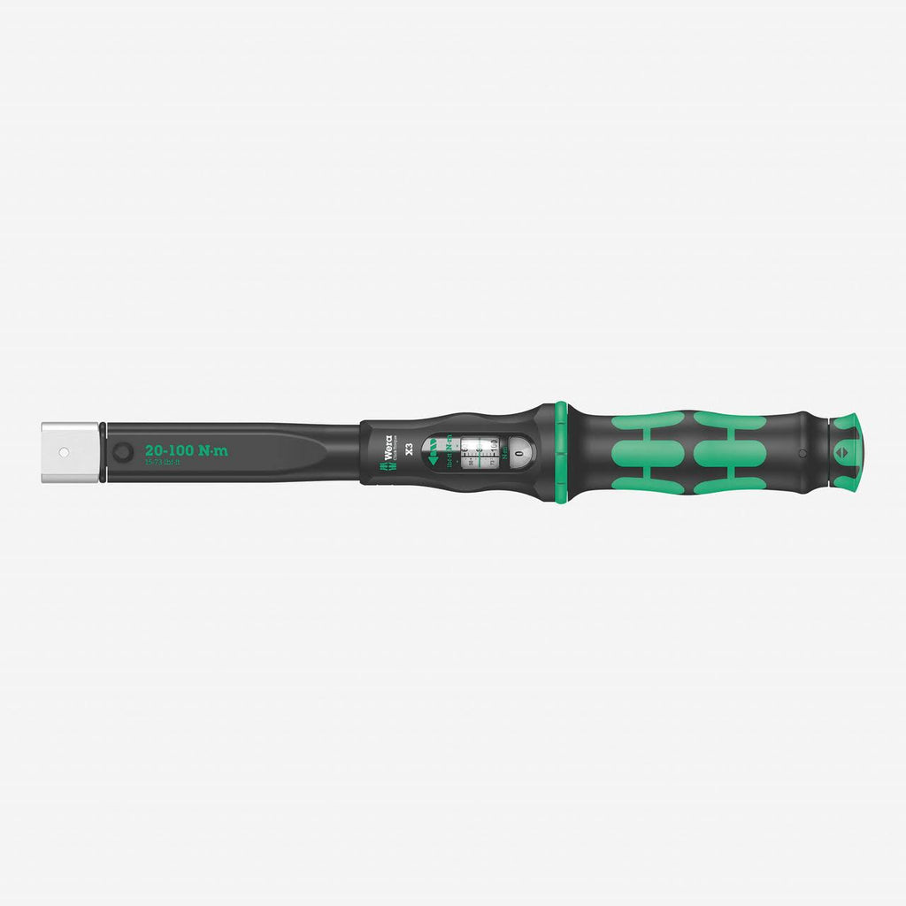 Torque Wrench 20-100 NM for 9x12 mm Interchangeable Insert Tools J585