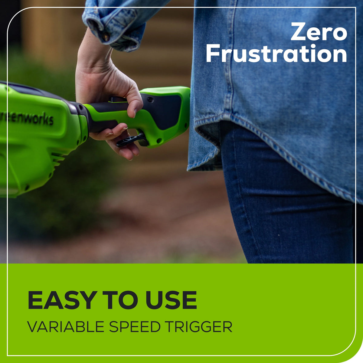 60V 8 Edger with 2.5 Ah Battery & Charger G6825
