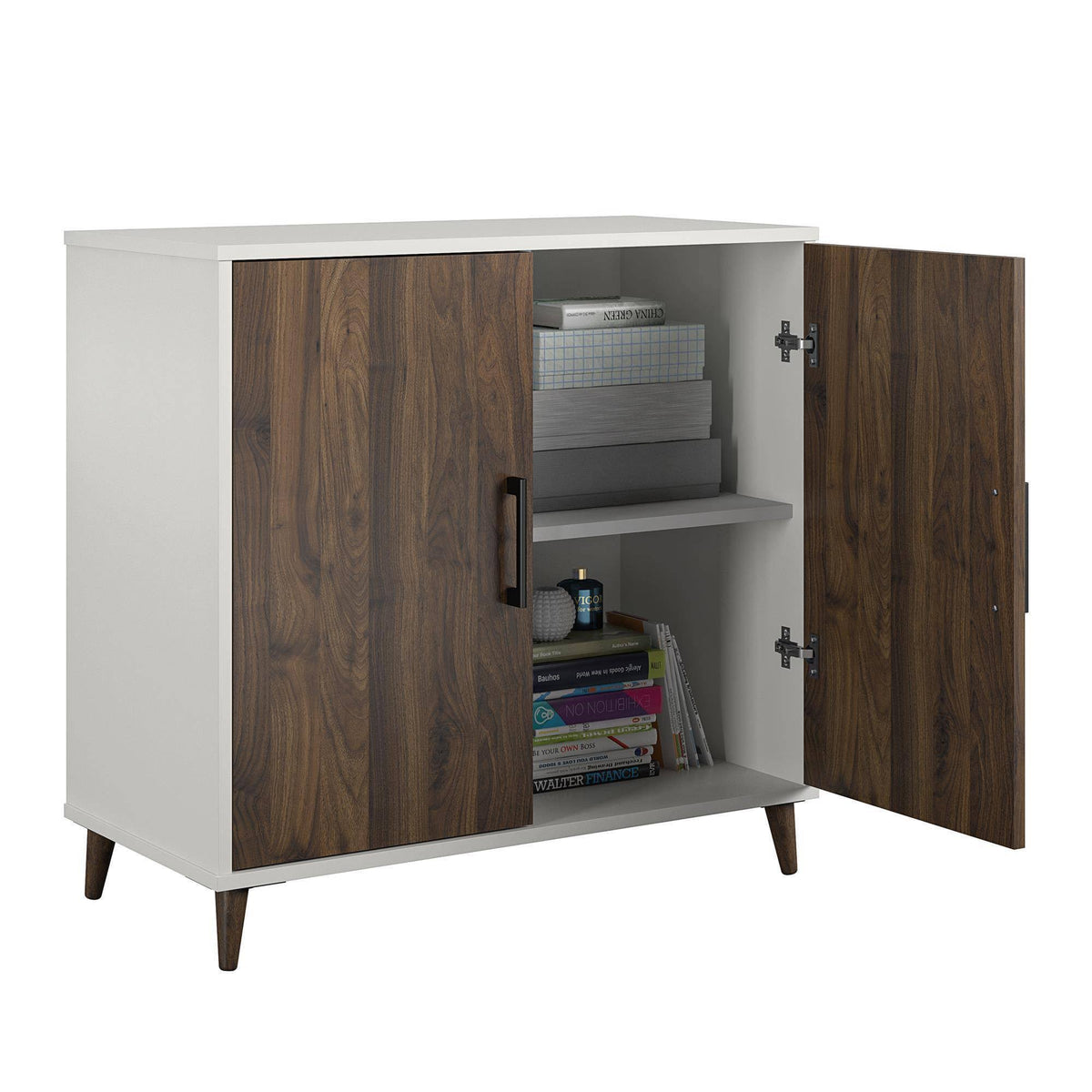 White Accent Cabinet Q710