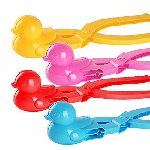 Duck Shape Snowball Maker Clip, Set of 4 V2820