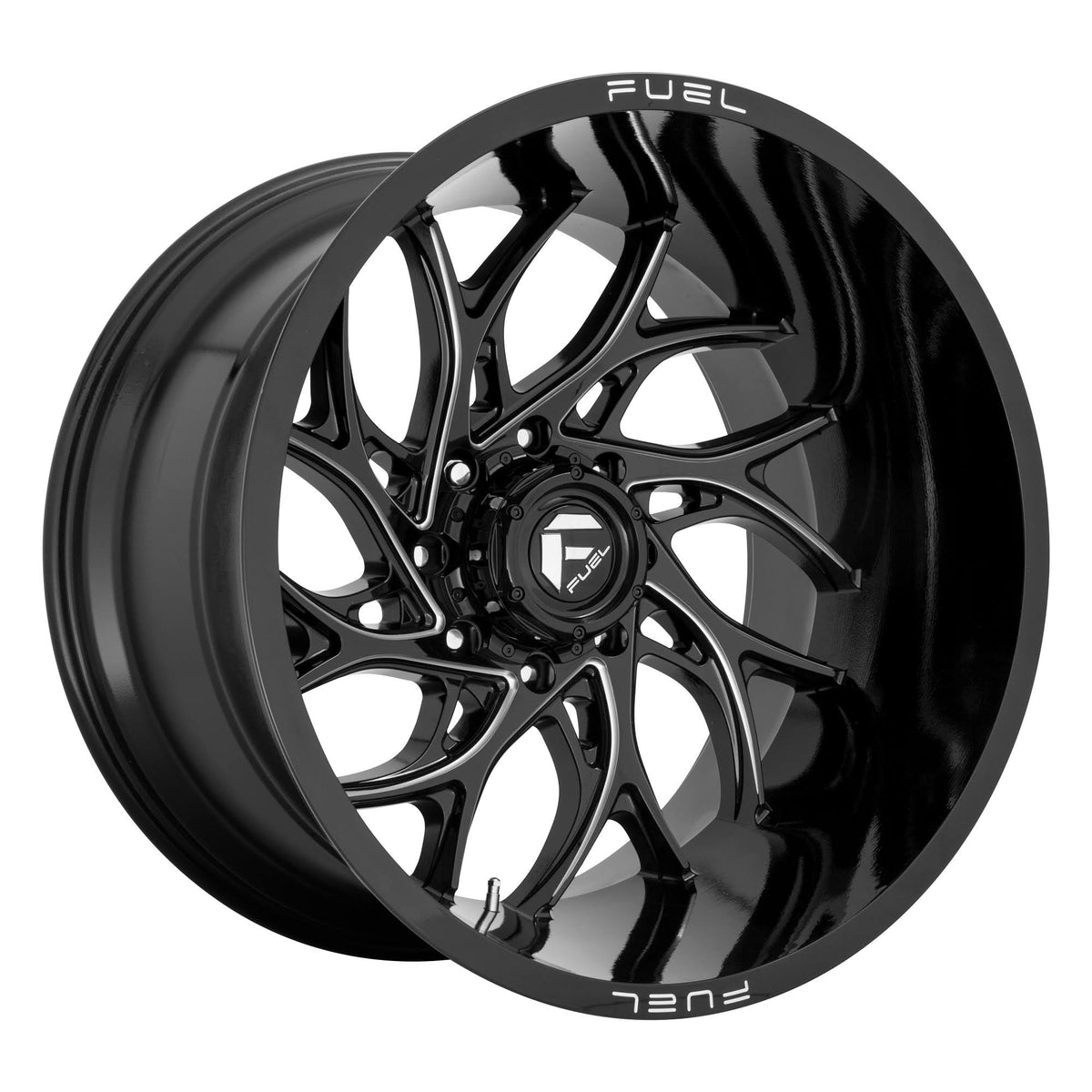 Gloss Black Milled 24x14 8x170 -75mm M855434