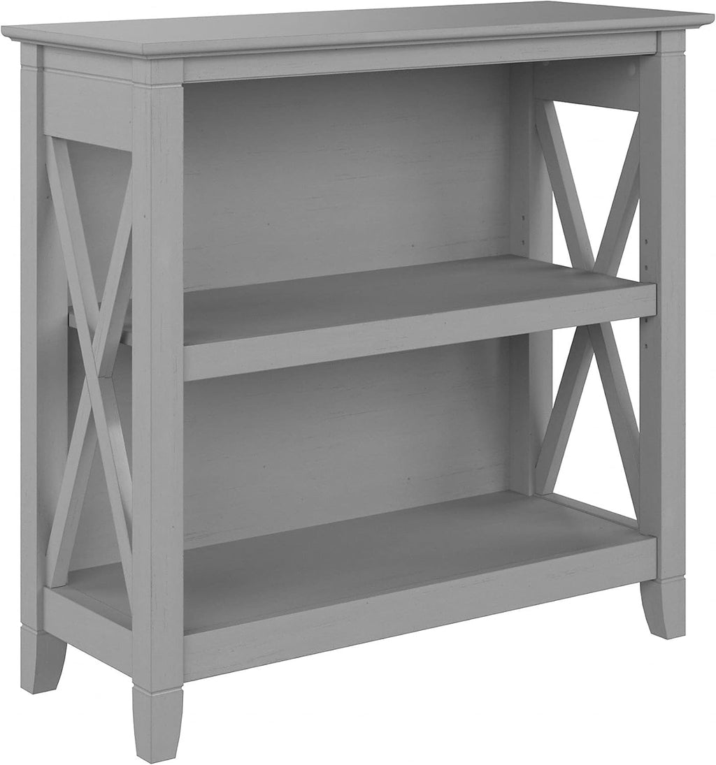 2 Shelf Bookcase, Cape Cod Gray N177206