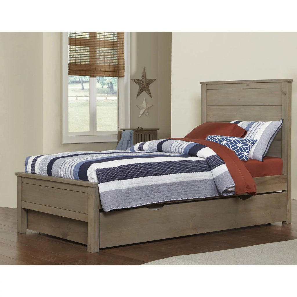 Wood Full Panel Bed A193765