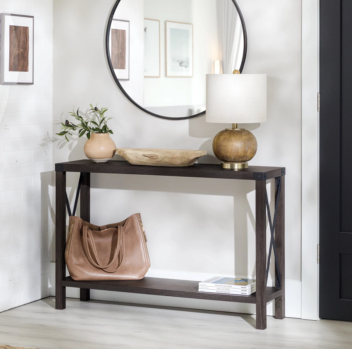 Metal X Console Table P82838