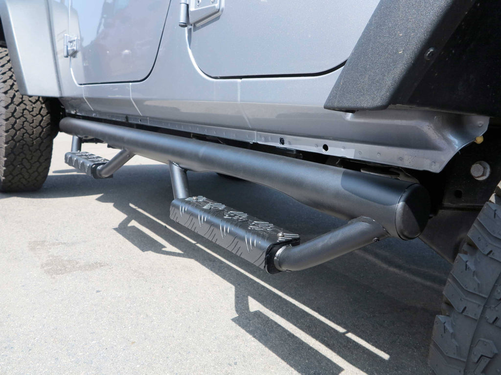 Black Locking Fuel Door for Jeep Wrangler JK V318