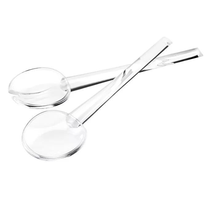 Clear Salad Servers R624110