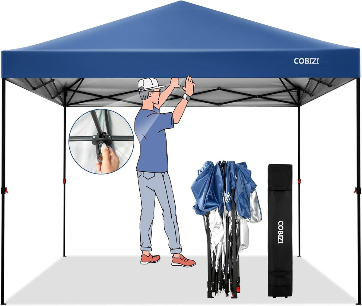 10x10 Pop Up Canopy Tent with Wheeled Bag A93900