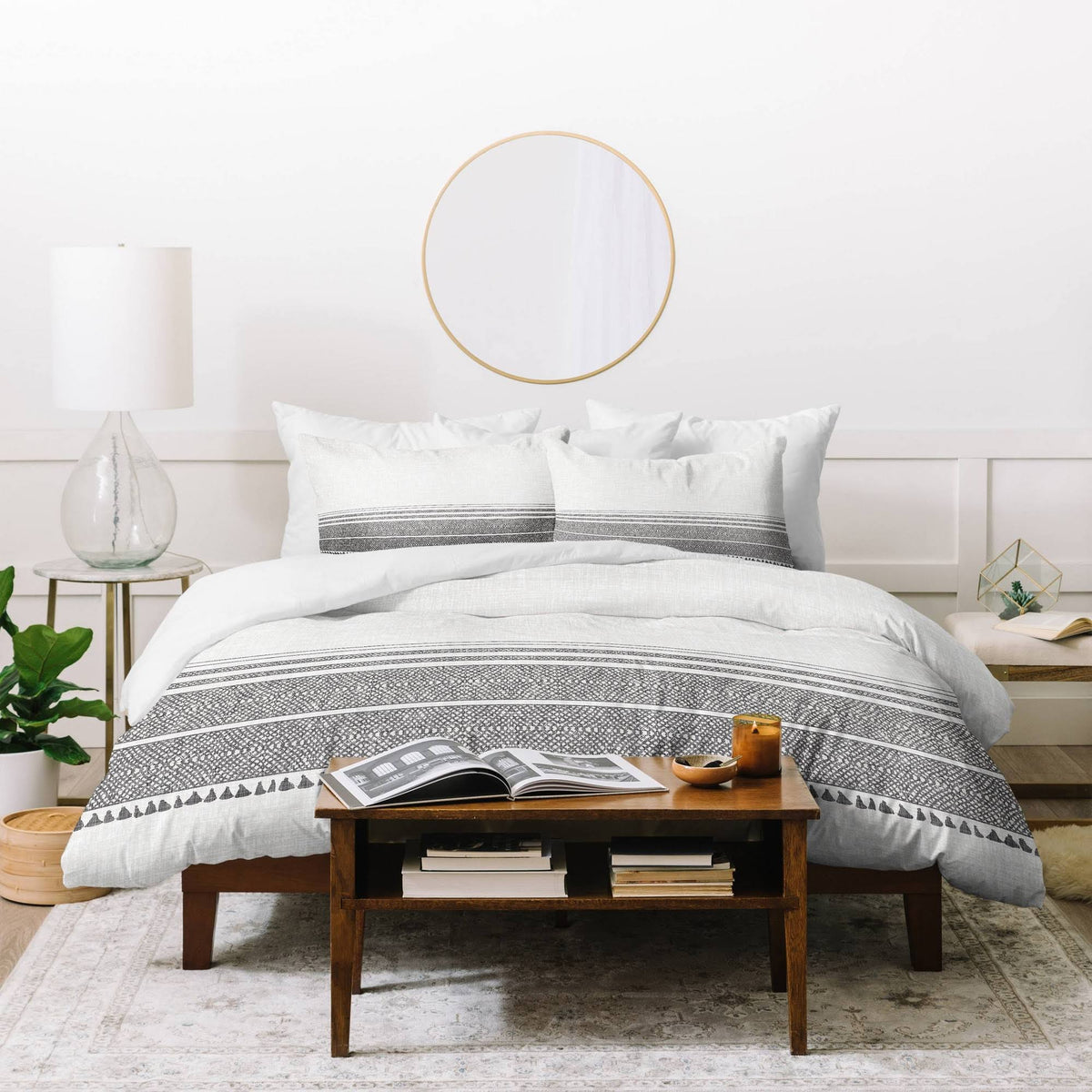 Charcoal Grey Duvet Cover Set A6568