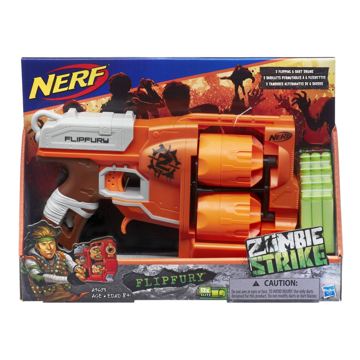 Zombie Strike FlipFury Blaster T65805