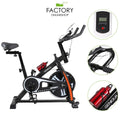 Black Indoor Exercise Bike Stationary Cycling I442
