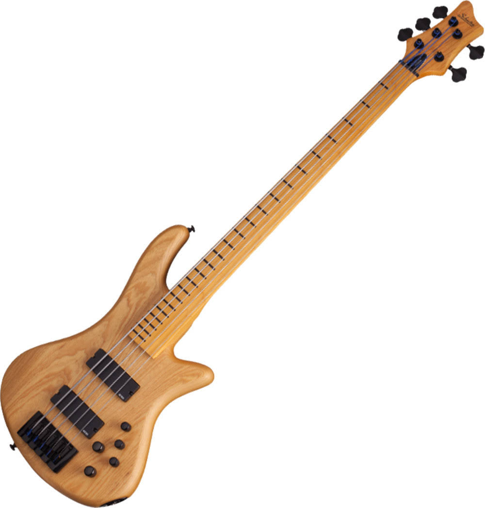 Aged Natural Satin Fretless Electric Bass P6132