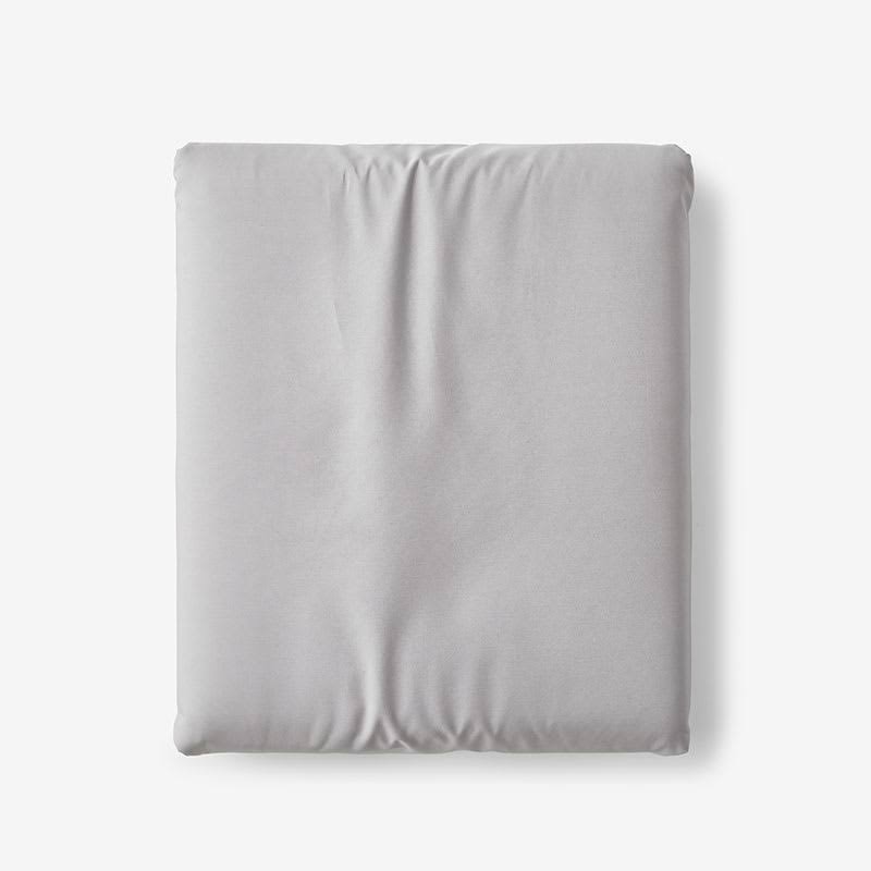 Gray Smoke 300-Thread Count Cotton Percale California King Fitted Sheet K601