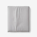 Gray Smoke 300-Thread Count Cotton Percale California King Fitted Sheet K601