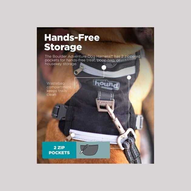 Adjustable Dog Harness with Pockets Q521