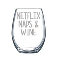 Engraved Glass 17 Oz H619762