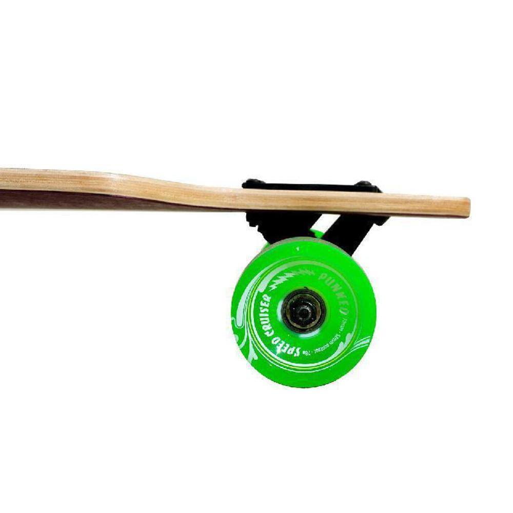 Checker Purple Drop Through Longboard Complete D359868