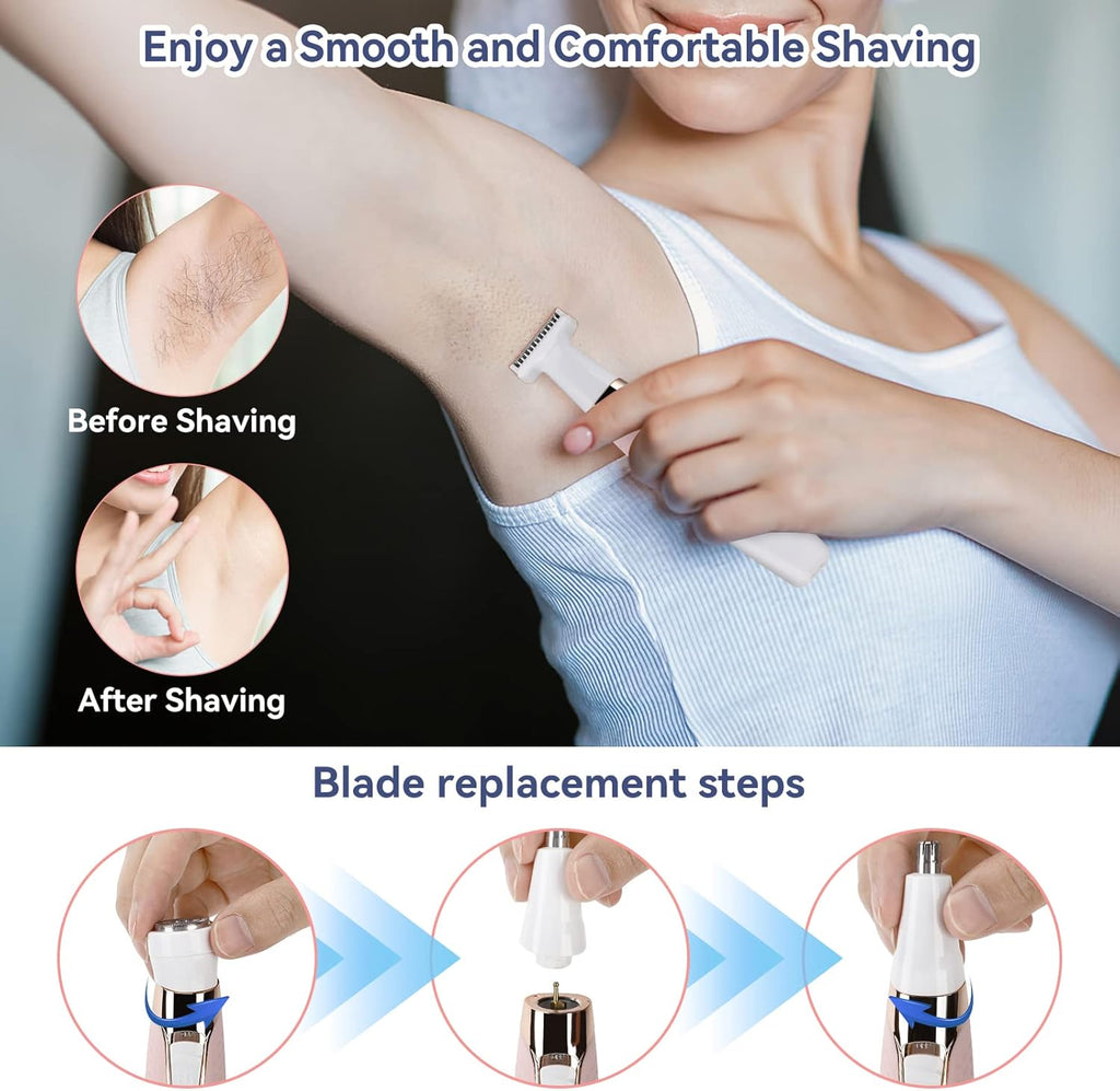 5 in 1 Electric Shaver Razors for Face Bikini N49410