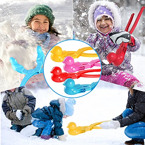 Duck Shape Snowball Maker Clip, Set of 4 V2820