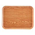 Rectangular Fiberglass Cafeteria Camtray - Light Elm - 20-1/4x22 x 15x22 I70960