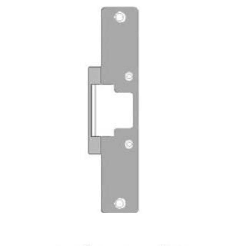 Faceplate for Electric Strikes, Bright Stainless S5594