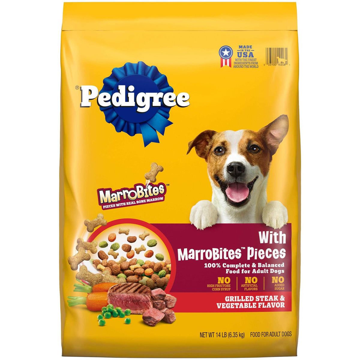 Steak & Vegetable Adult Dry Dog Food E504602