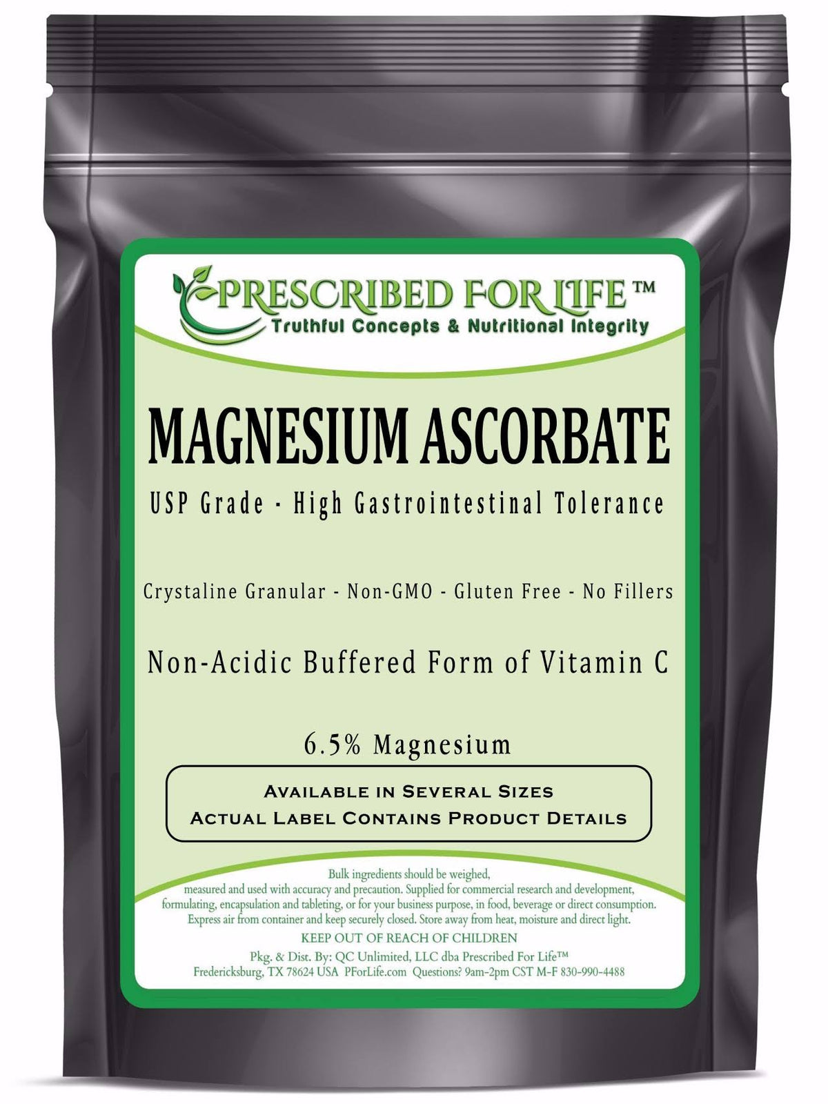 Magnesium Ascorbate Buffered Vitamin C Powder 5 kg J65743