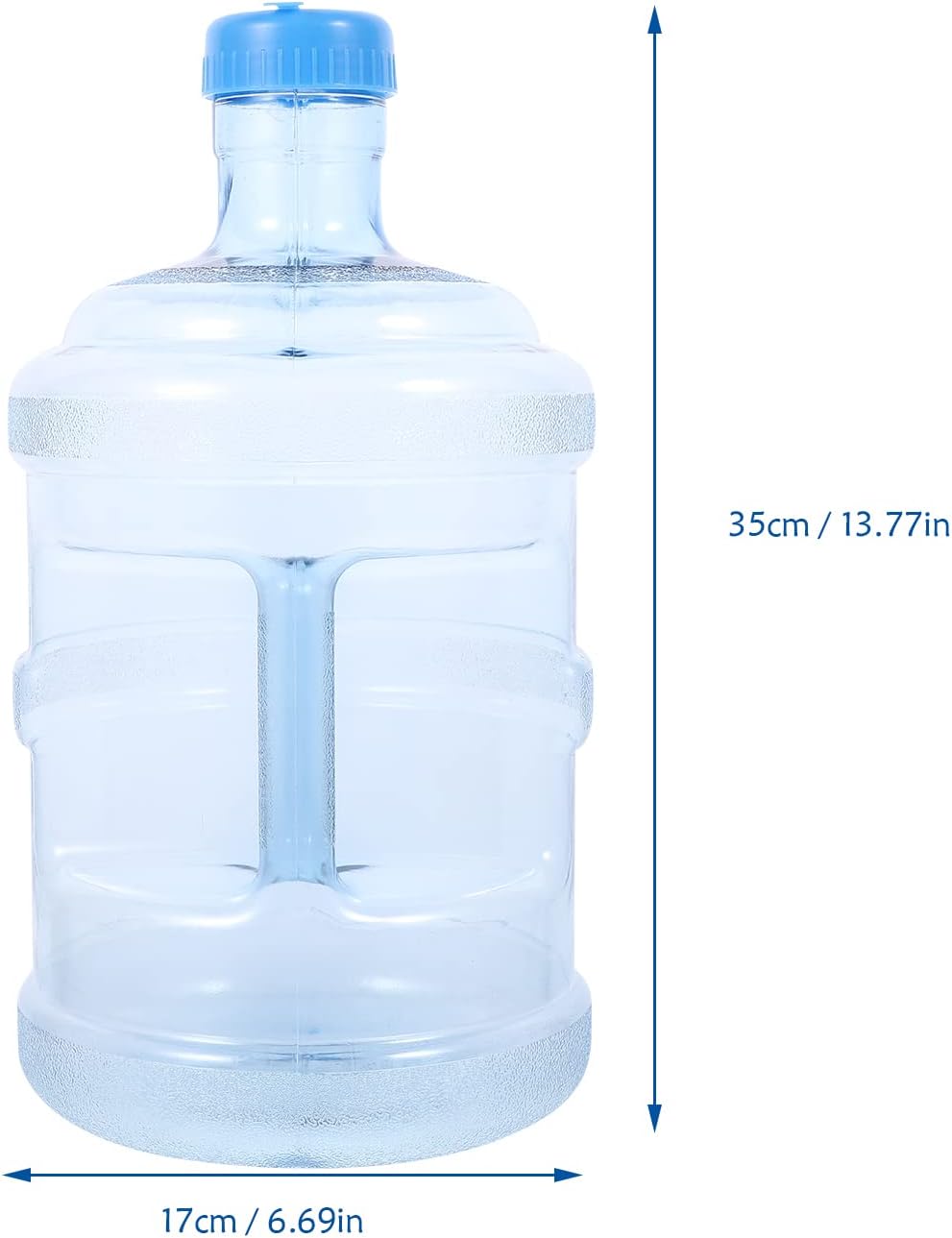 Plastic 5 Gallon Water Bottle with Cap PVC L950