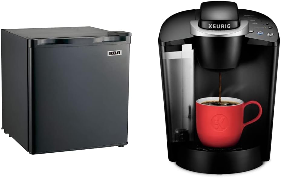 Black 1.6 Cubic Foot Fridge V80935