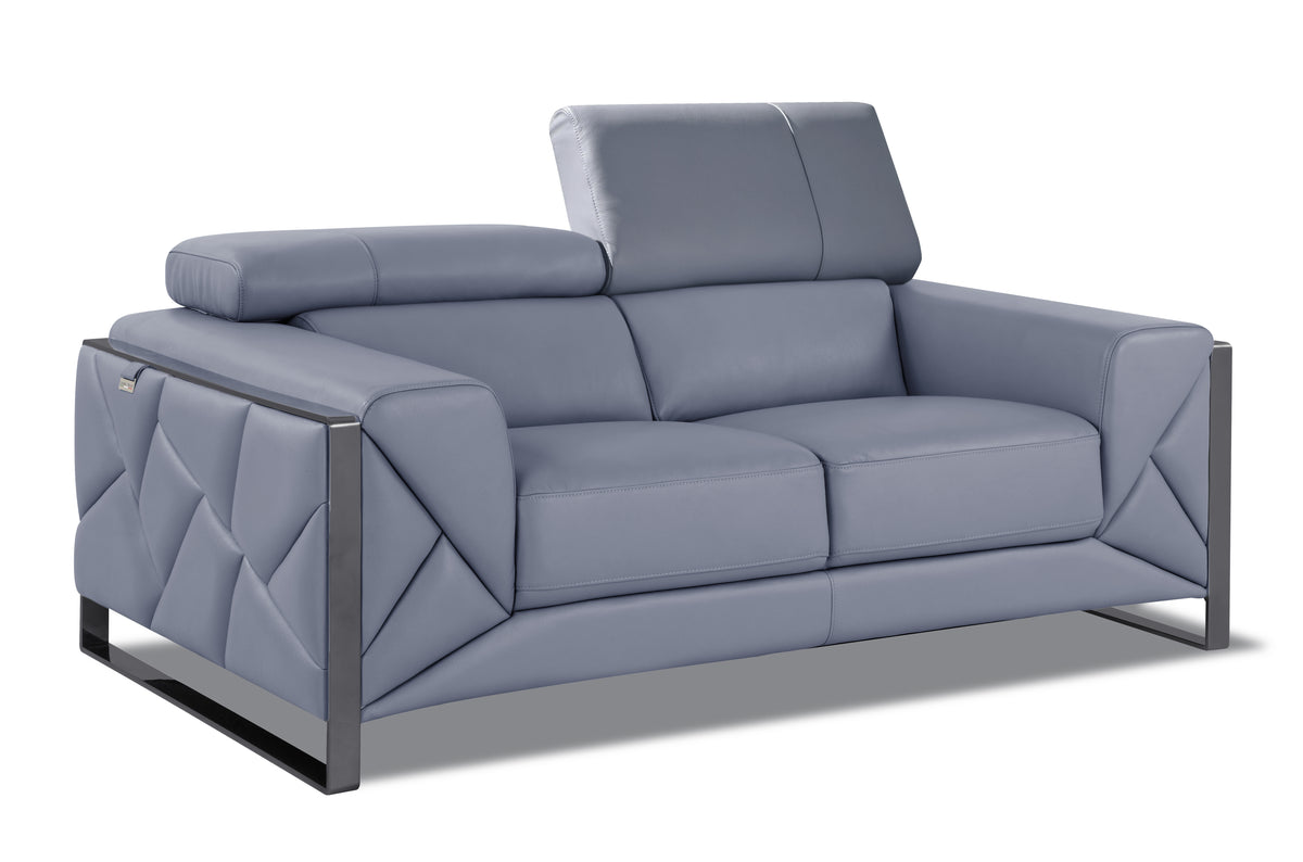 Italian Leather Loveseat U55946