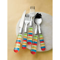 20 Piece Striped Flatware Set R26995
