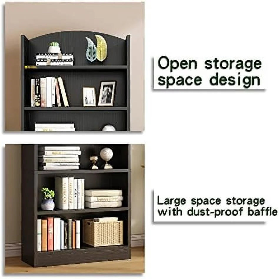 5 Shelf Open Bookcase Floor Standing Display Rack N718