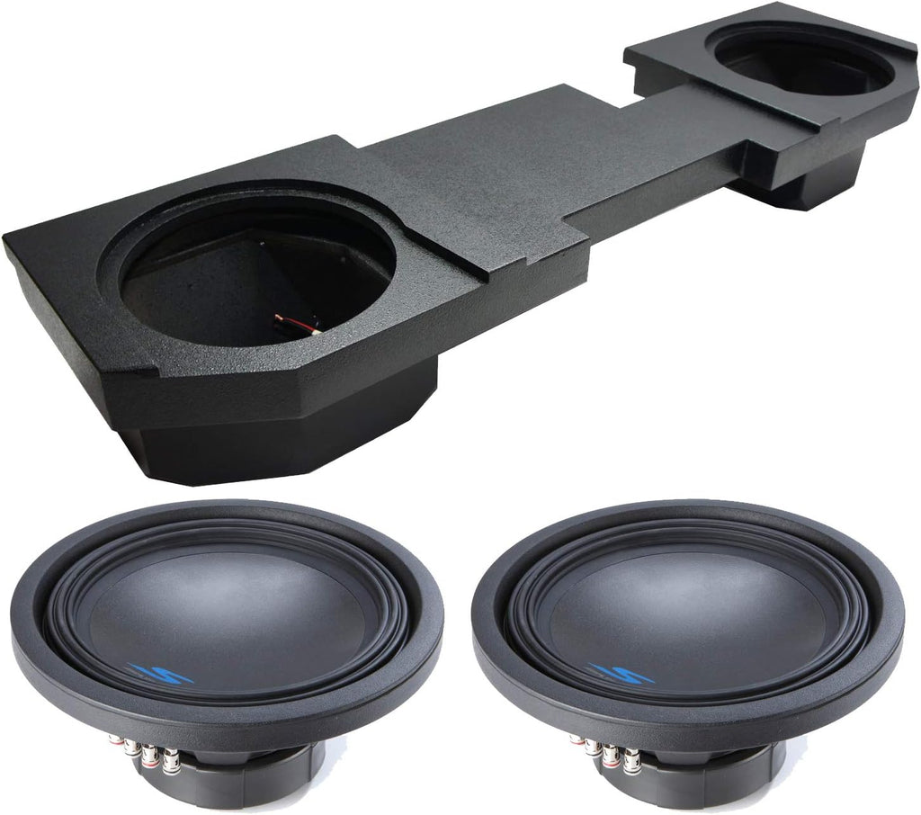 Dual 12" Rhino Coated Sub Box Enclosure D4289