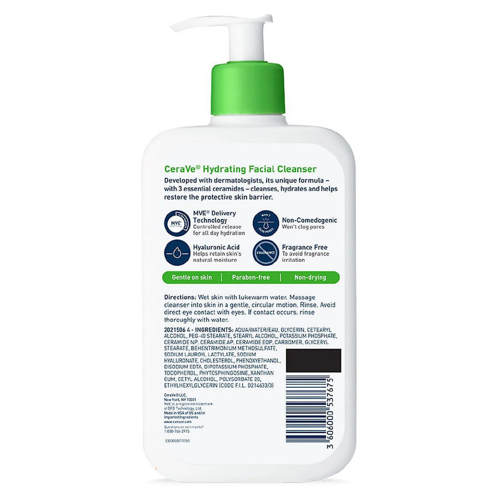 Hydrating Fragrance Free Hyaluronic Acid Facial Cleanser R972348
