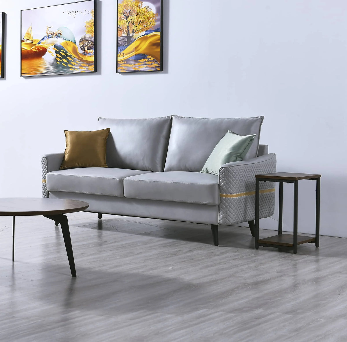 72 inch 3-Seat Tufted Sofa Couch A15244