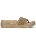 Natural Suede Slide I500