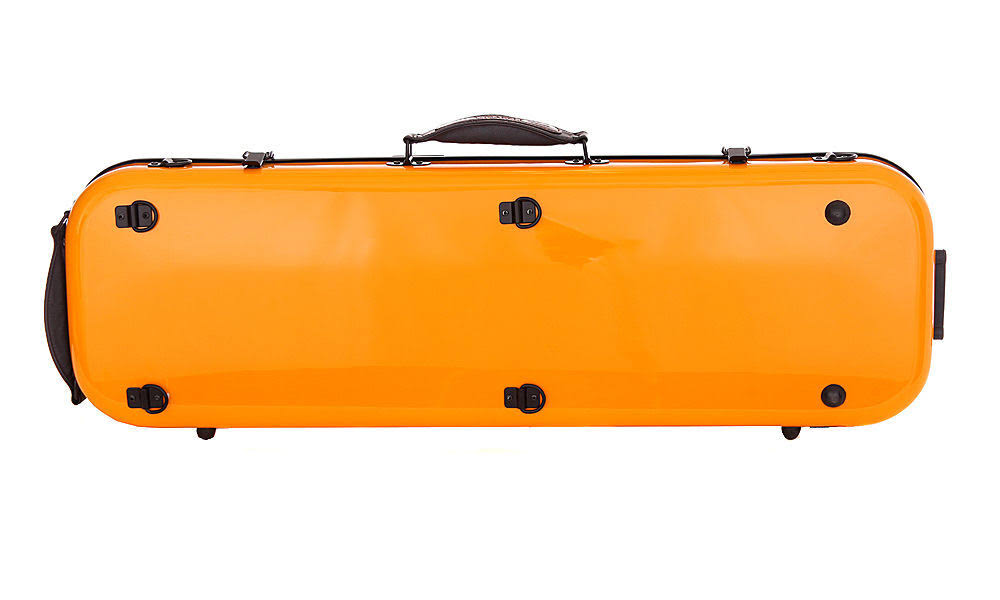 Oblong Fiberglass Violin Case Orange 4/4 B446267