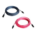 10-Gauge Black + Red Solar Panel Extension Cable J53511