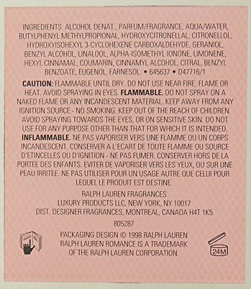 Eau de Parfum Spray 1.7 Fluid Ounce V278