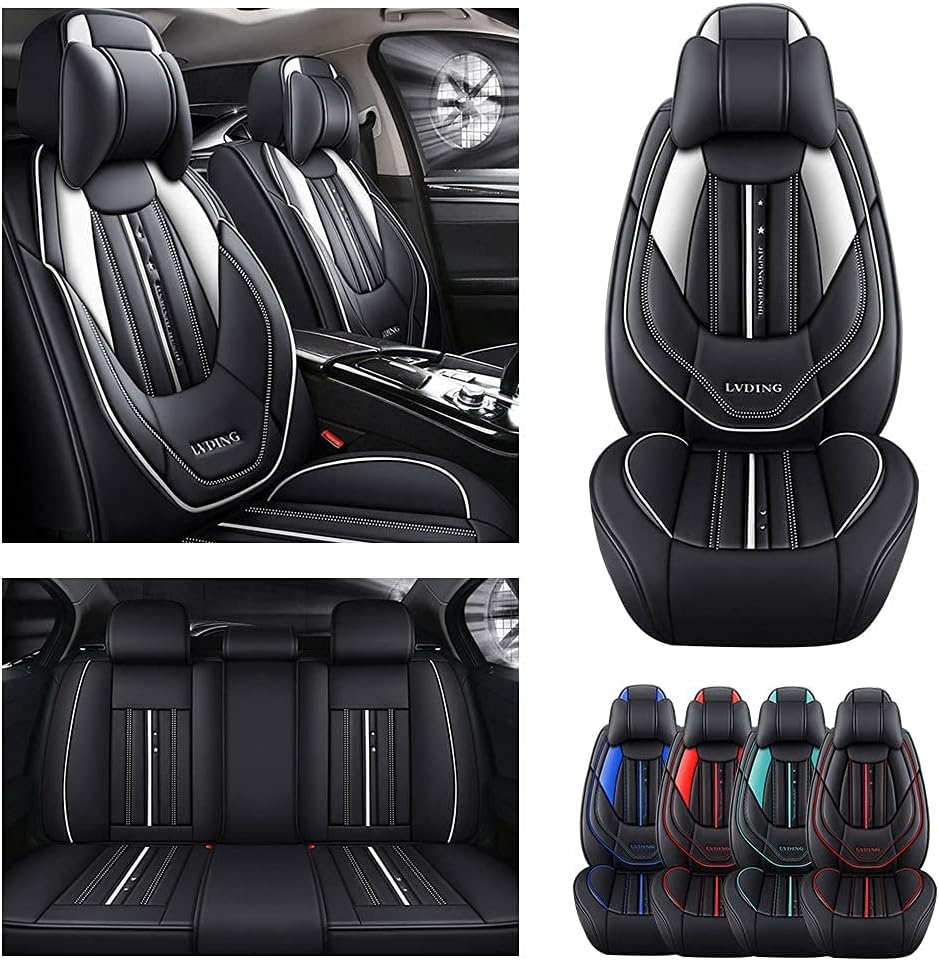 Leather Seat Covers Full Set Seat Cushion C448139